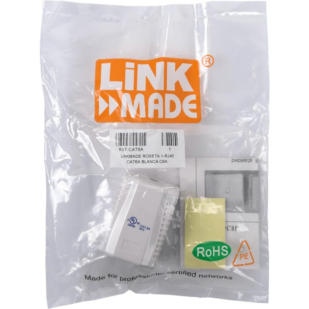 Imagen 2 de LINKMADE ROSETA 1-RJ45 CAT6A