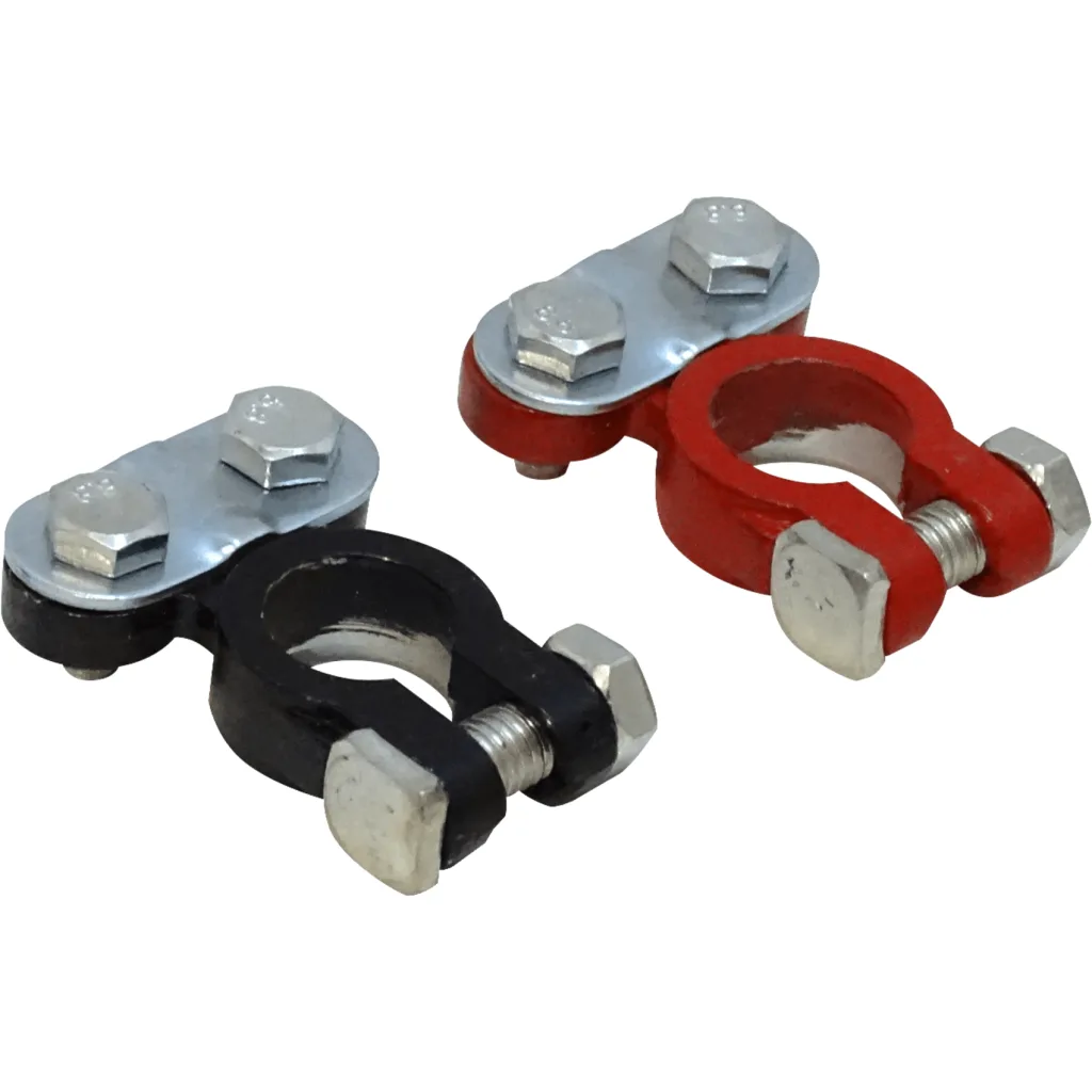 Imagen 2 de PAR Terminales para Bateria Bronce/Plomo 3-Pernos c/u