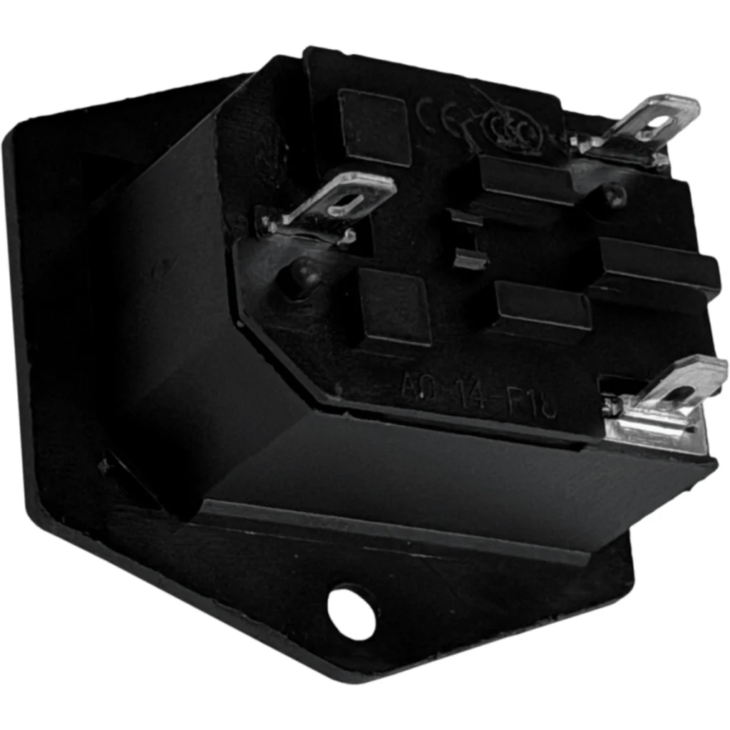 Imagen 1 de Toma de Corriente C14 Interruptor Fusible-3A Atornillable 220Vac 10A
