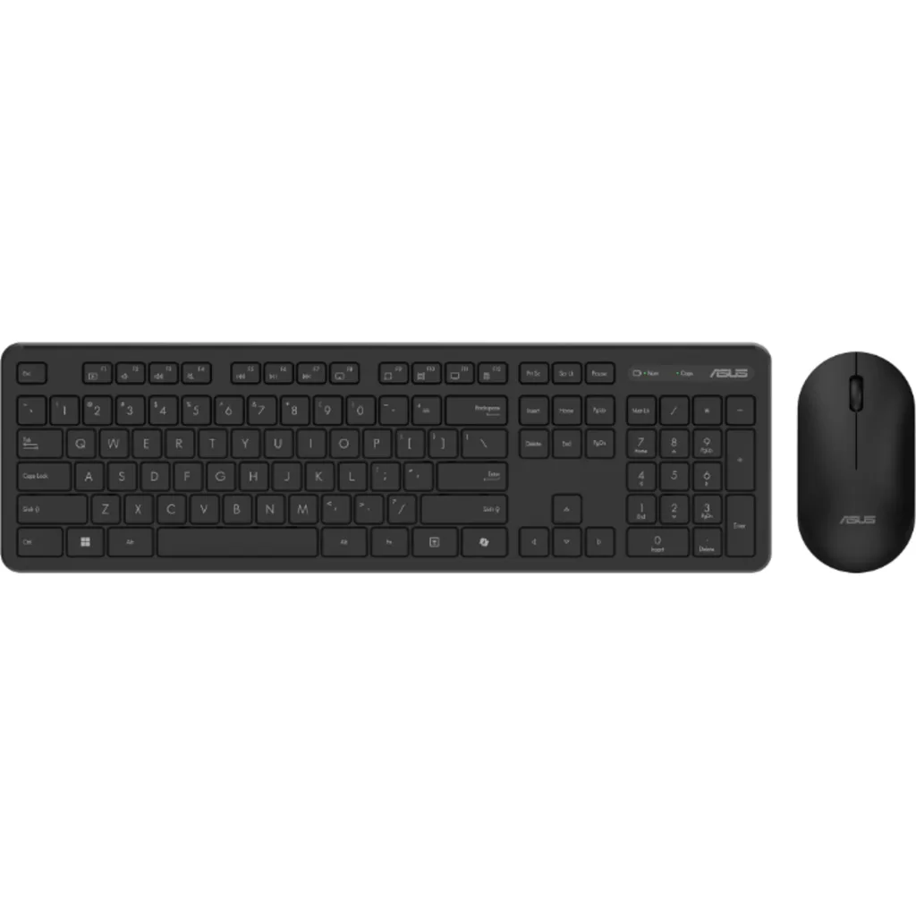 Kit Teclado y Mouse Asus CW100 Conectividad Inalámbrica RF 2.4 Ghz Color Negro