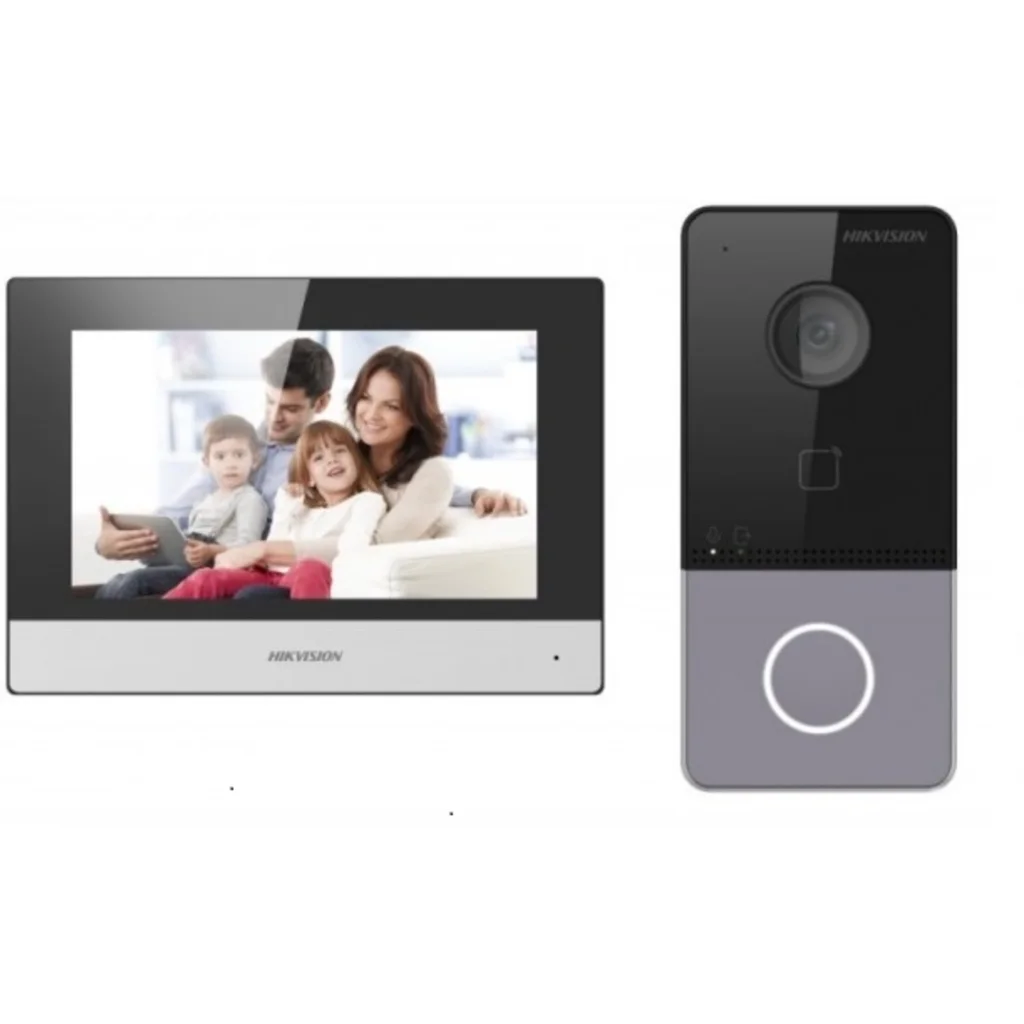 Imagen 1 de Kit Video Portero IP Hikvision incluye DS-KV6113-WPE1 + DS-KH6320-WTE1