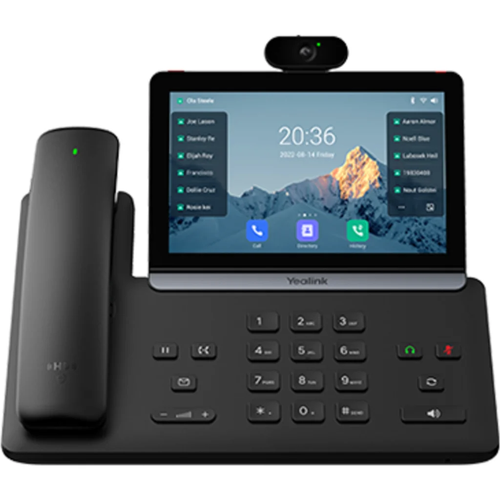 Imagen 0 de Yealink Telefono IP multimedia con pantalla tactil y videollamadas.