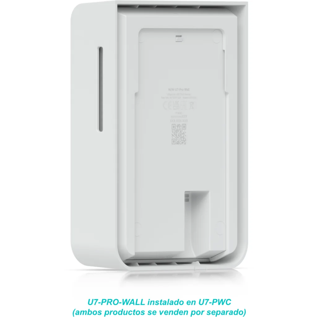 Imagen 3 de UBIQUITI Cubierta Pintable Blanca para U7-Pro-Wall UniFi Polycarbonate