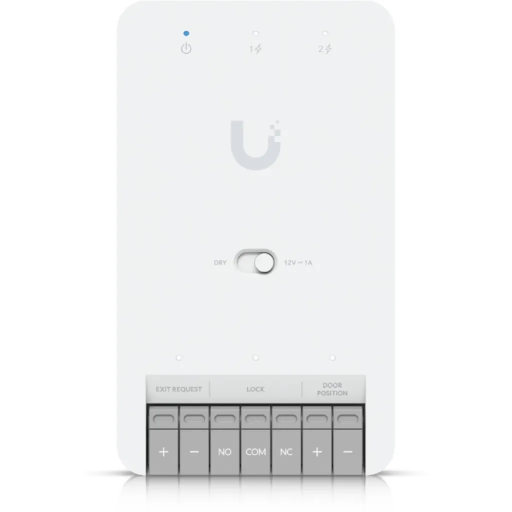 Imagen 1 de UA-HUB-MINI UBIQUITI Control 3-1000 1-Puerta Pulsadores Riel-Din req-PoE++ Access