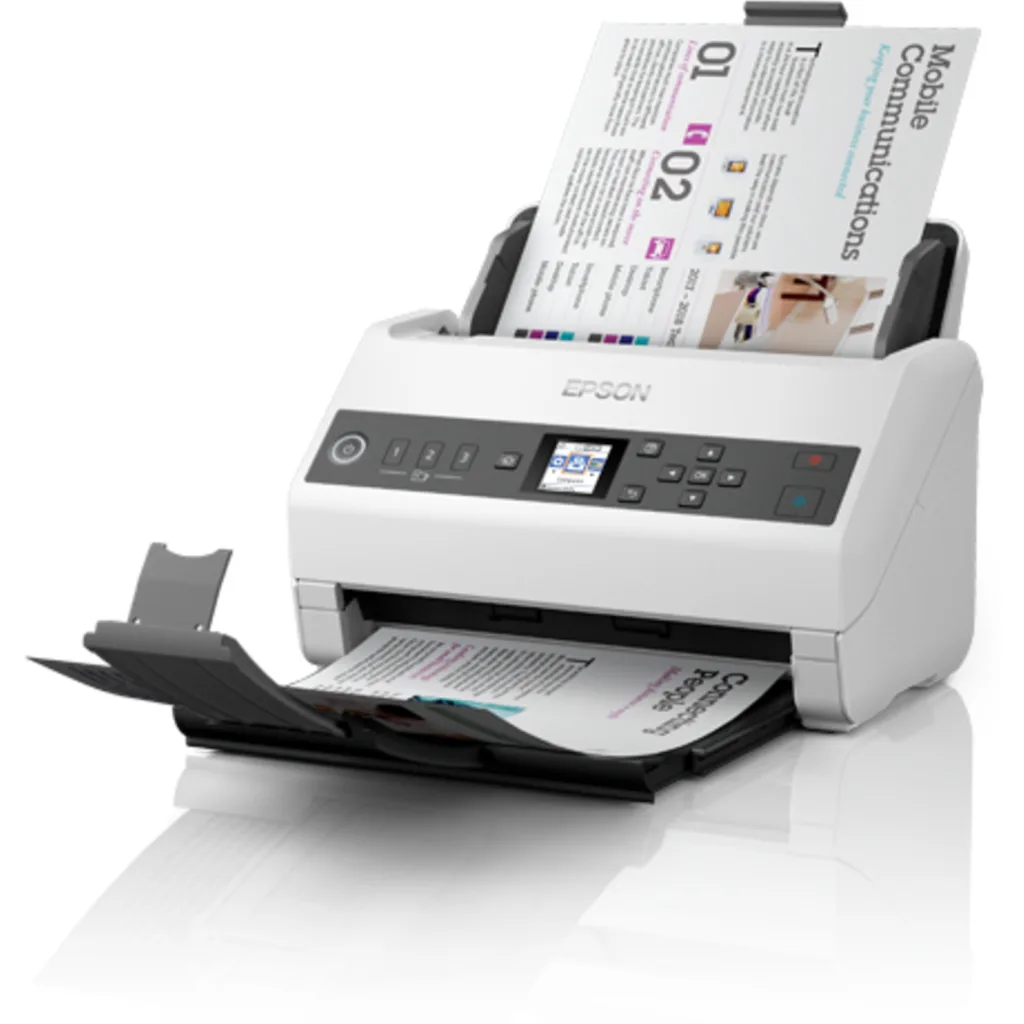 Escáner de Escritorio Epson DS-730N Color Duplex 600dpi USB2.0