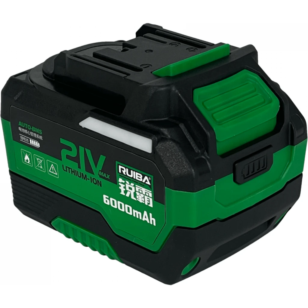 Imagen 1 de RUI Bateria Litio 21V 6Ah 126Wh Li-ion Recargable BMS 6000mAh