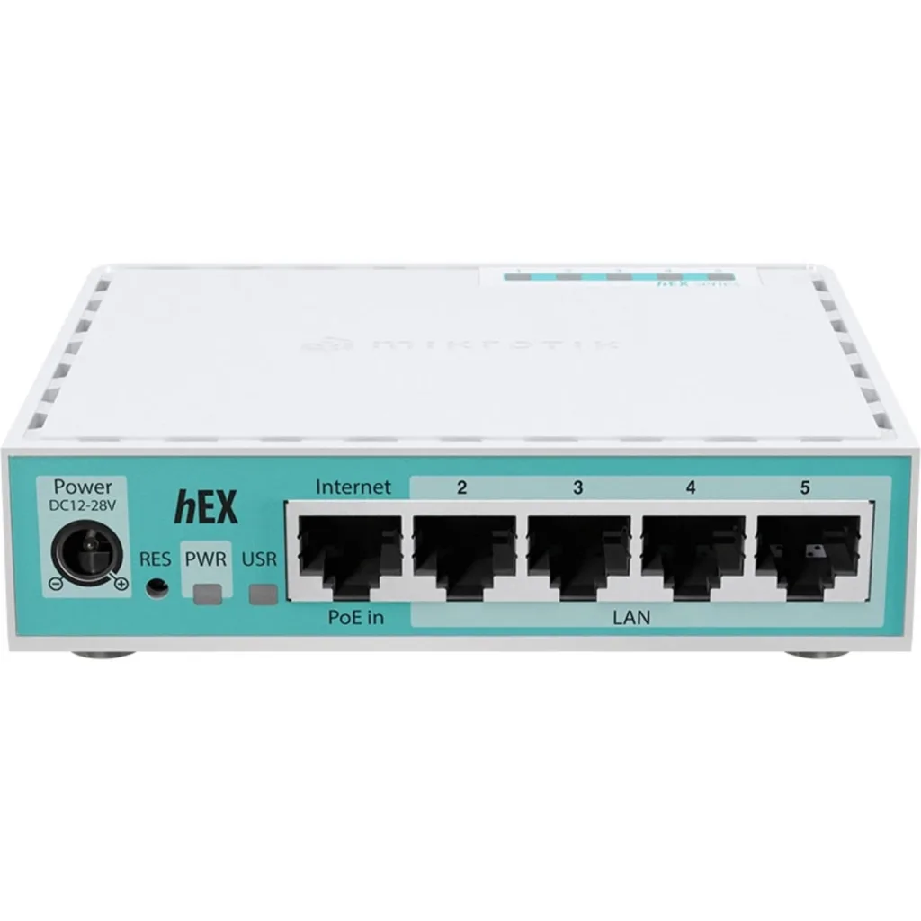 Imagen 1 de Router Mikrotik hEX Refresh E50UG, 5 Puertos Gigabit Dual-Core EN7562CT 950 MHz