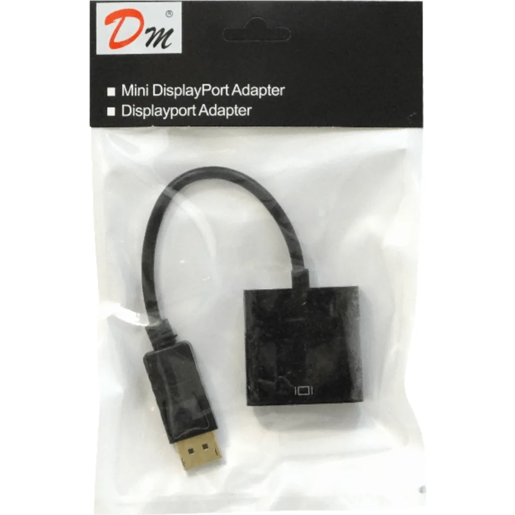 Imagen 1 de Adaptador de video Display Port Macho a HDMI hembra color negro/mod.UL-DPHDMI