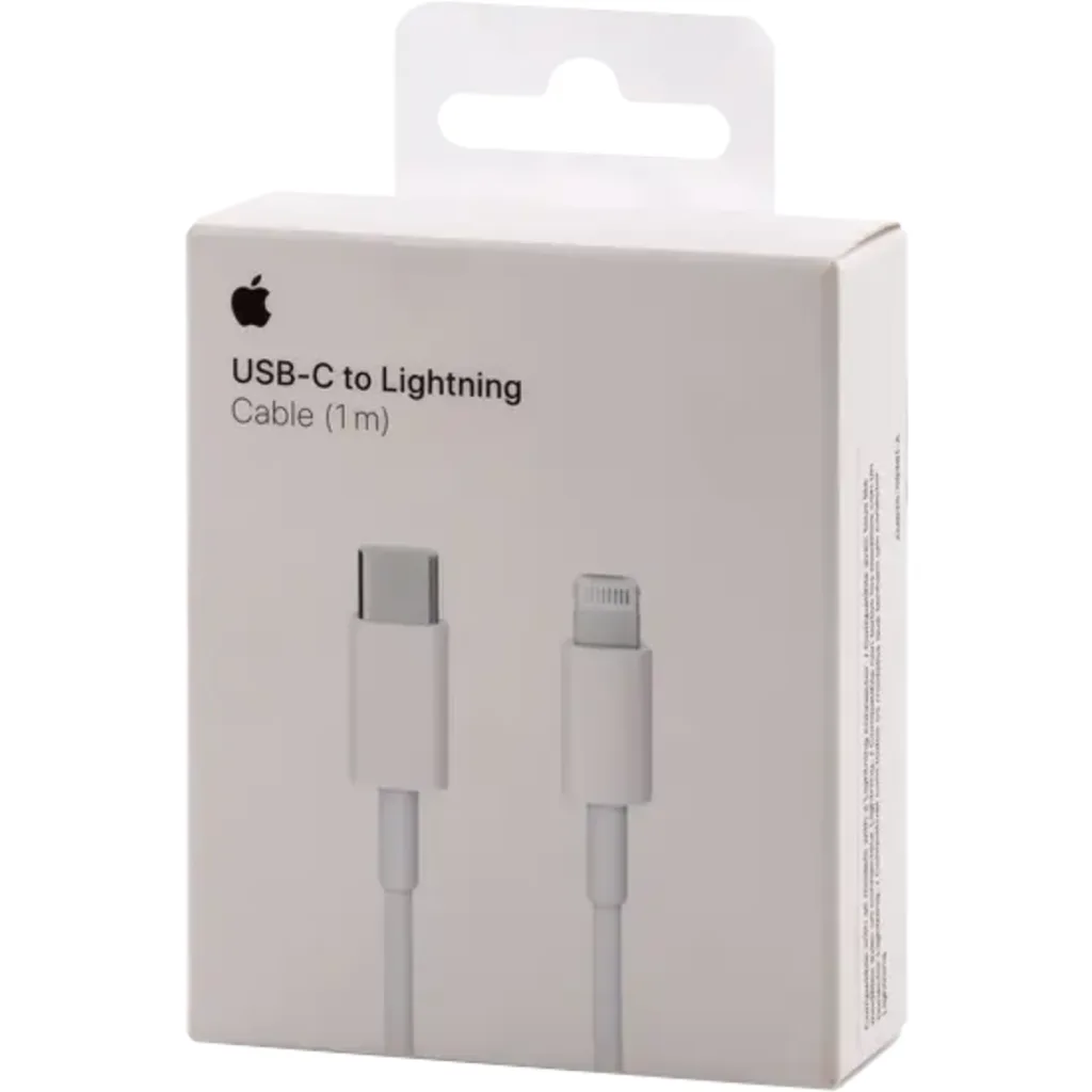 Imagen 2 de APPLE 1mt USB-C-Macho a Lightning-Macho Cable Original s/caja MUQ93AM