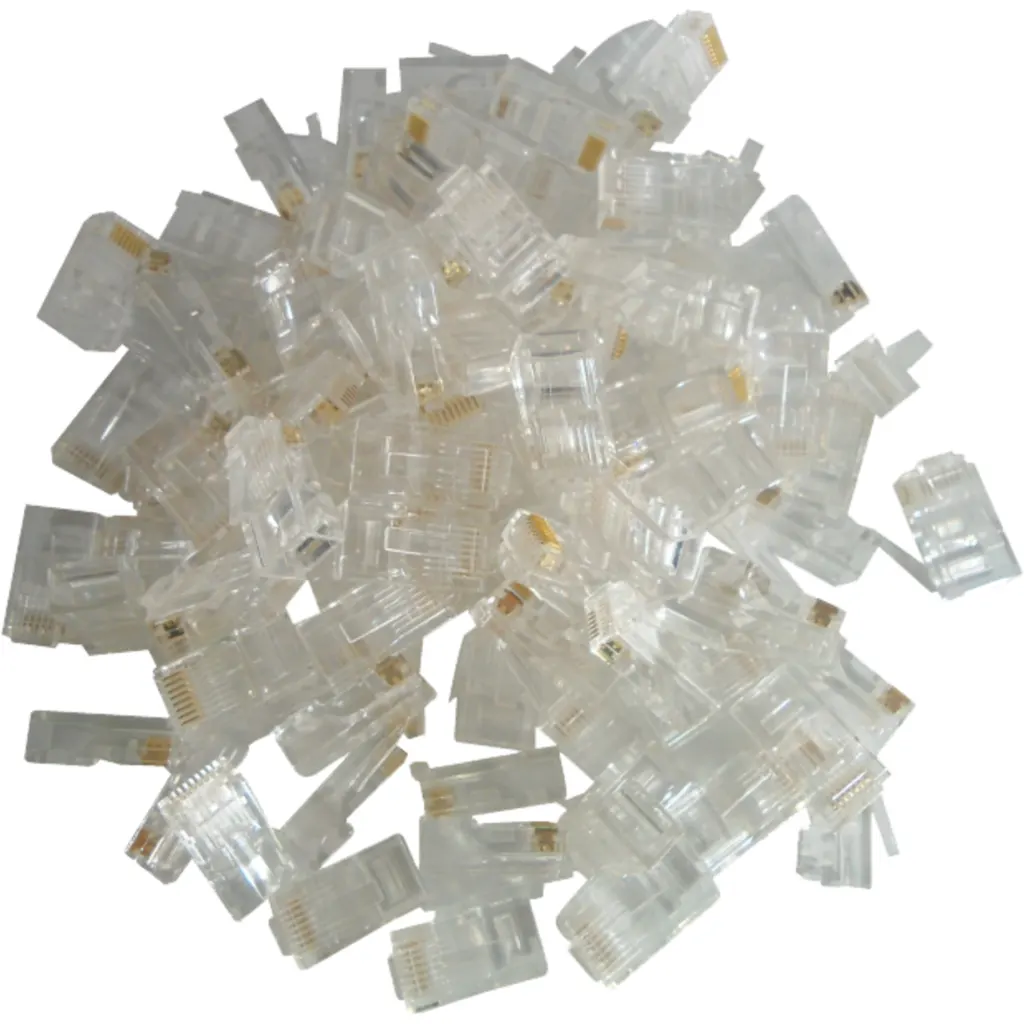Imagen 3 de Conector RJ-45 Cat5e UTP 100-unids p/Multifilar - LINKMADE