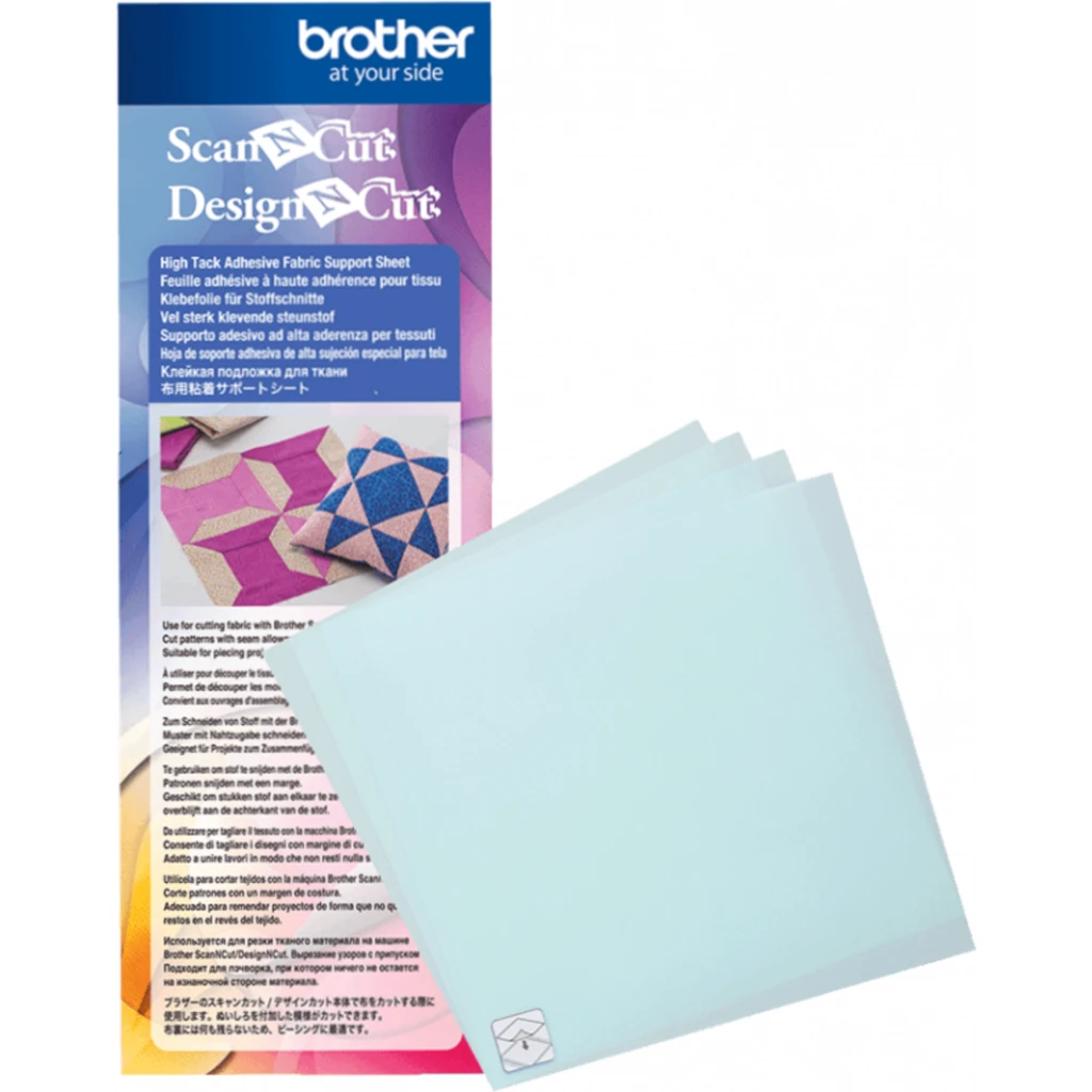 Imagen 1 de BROTHER para Telas 305x305mm Hoja Adhesiva ScanNcut2 p/Plotter Corte
