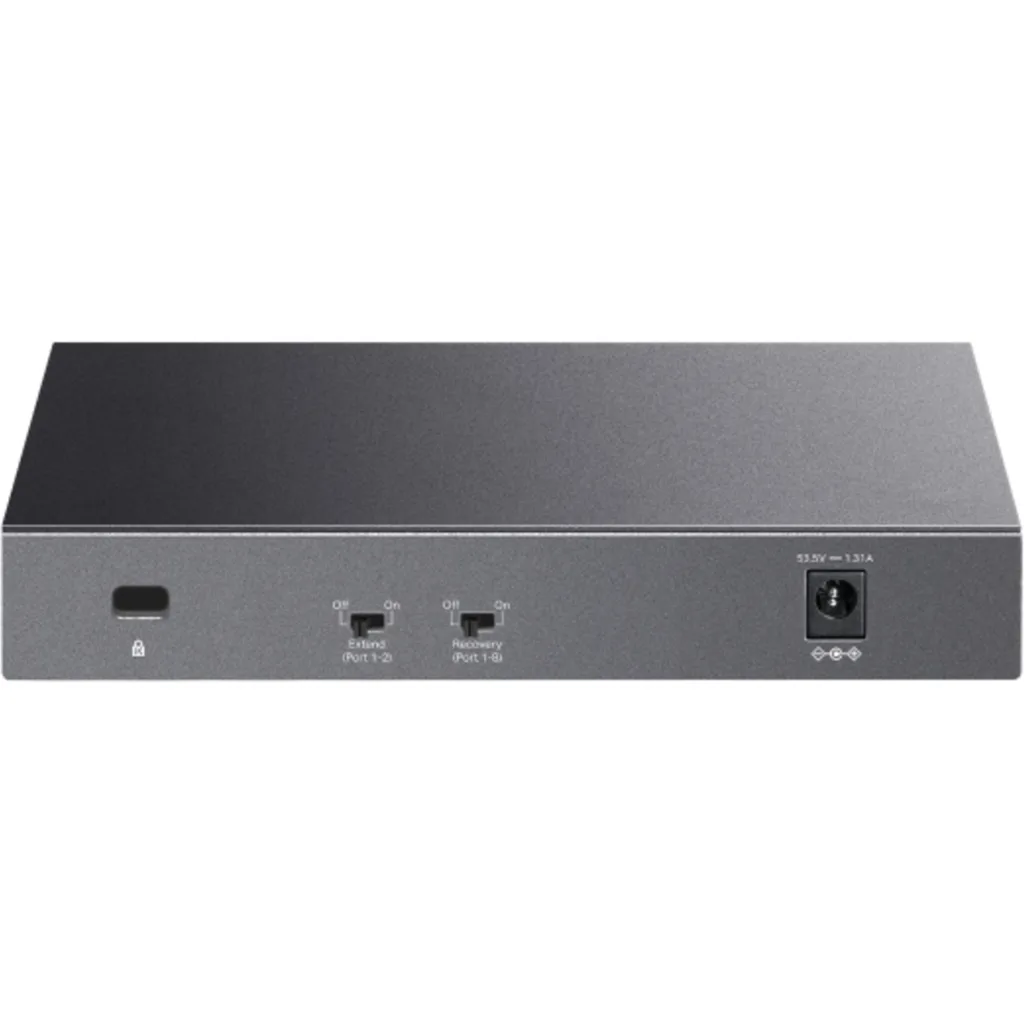 Imagen 1 de TP-LINK SWITCH 8-PORT GIGABIT DESKTOP 8-Port PoE+ UN / LS108GP
