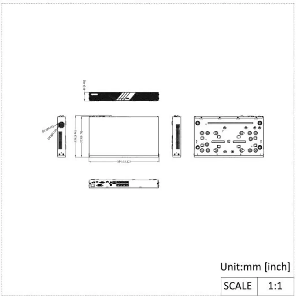 Imagen 6 de NVR IP Hikvision 8 ch 8 ch POE Capacidad 2 HDD/ H.264+ H265/ Grabacion 80Mbps