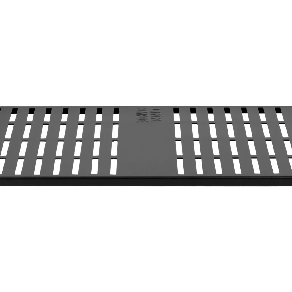 Imagen 3 de Bandeja Rack Linkmade RB2-3VL Ventilada 2U 30cm Fondo p/Rack Negra Req-Tornillos