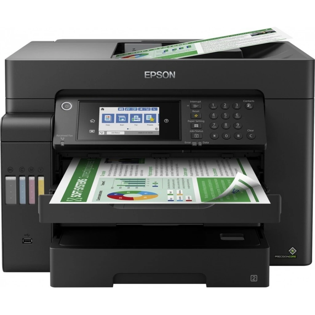 Impresora Multifunción Epson EcoTank L15150 Color Tinta Cont. A3+ Dúplex LAN USB