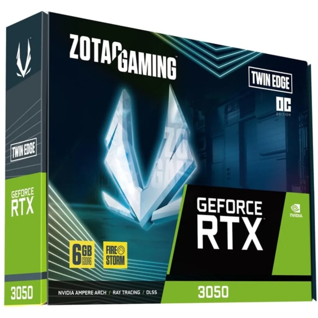 Imagen 7 de Tarjeta de Video Nvidia GeForce Zotac GAMING RTX 3050 6GB GDDR6 Twin Edge OC