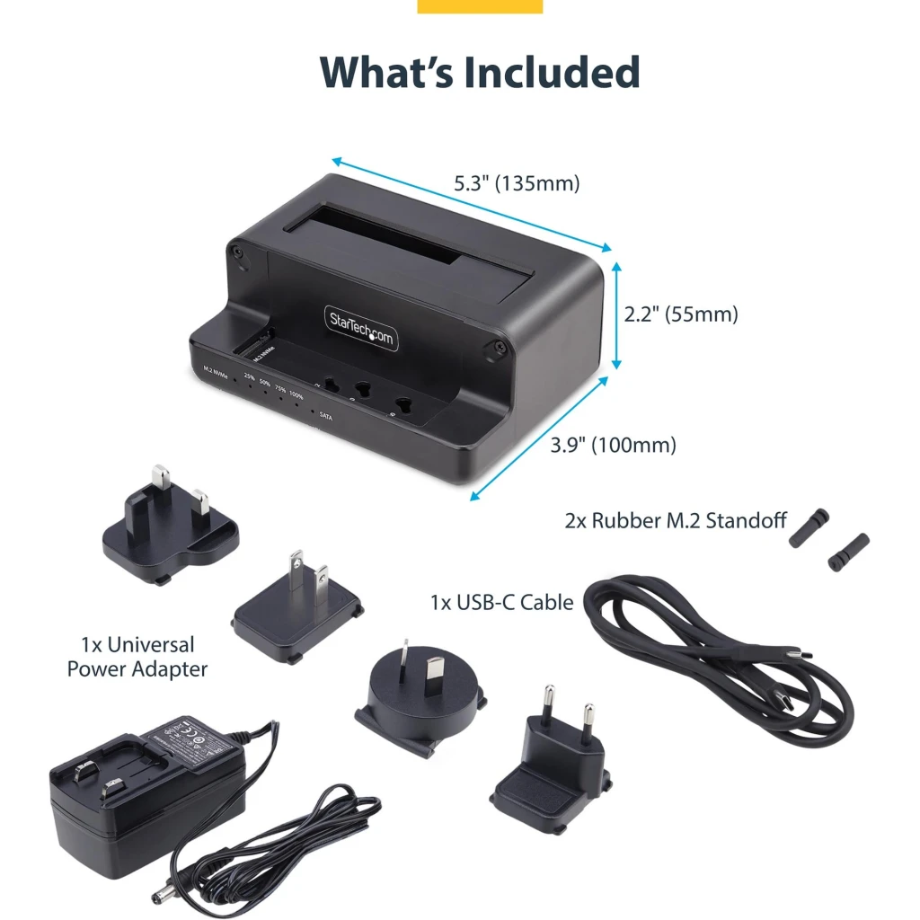 Imagen 5 de Clonador NVMe M.2 a SATA de 2.5/3.5