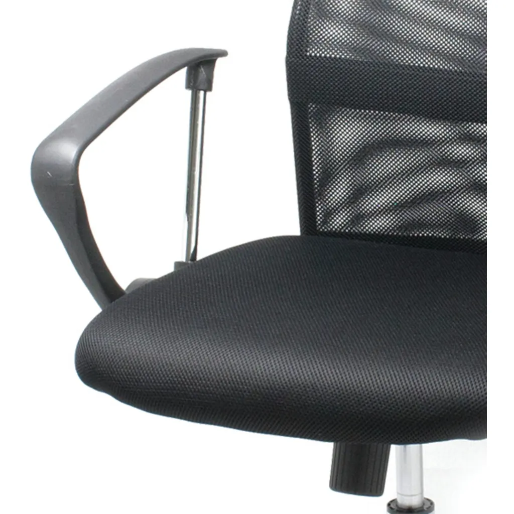 Imagen 2 de Silla Ejecutiva XTech QZY-2501 con respaldo, Apoya brazos hasta 100Kg Negro