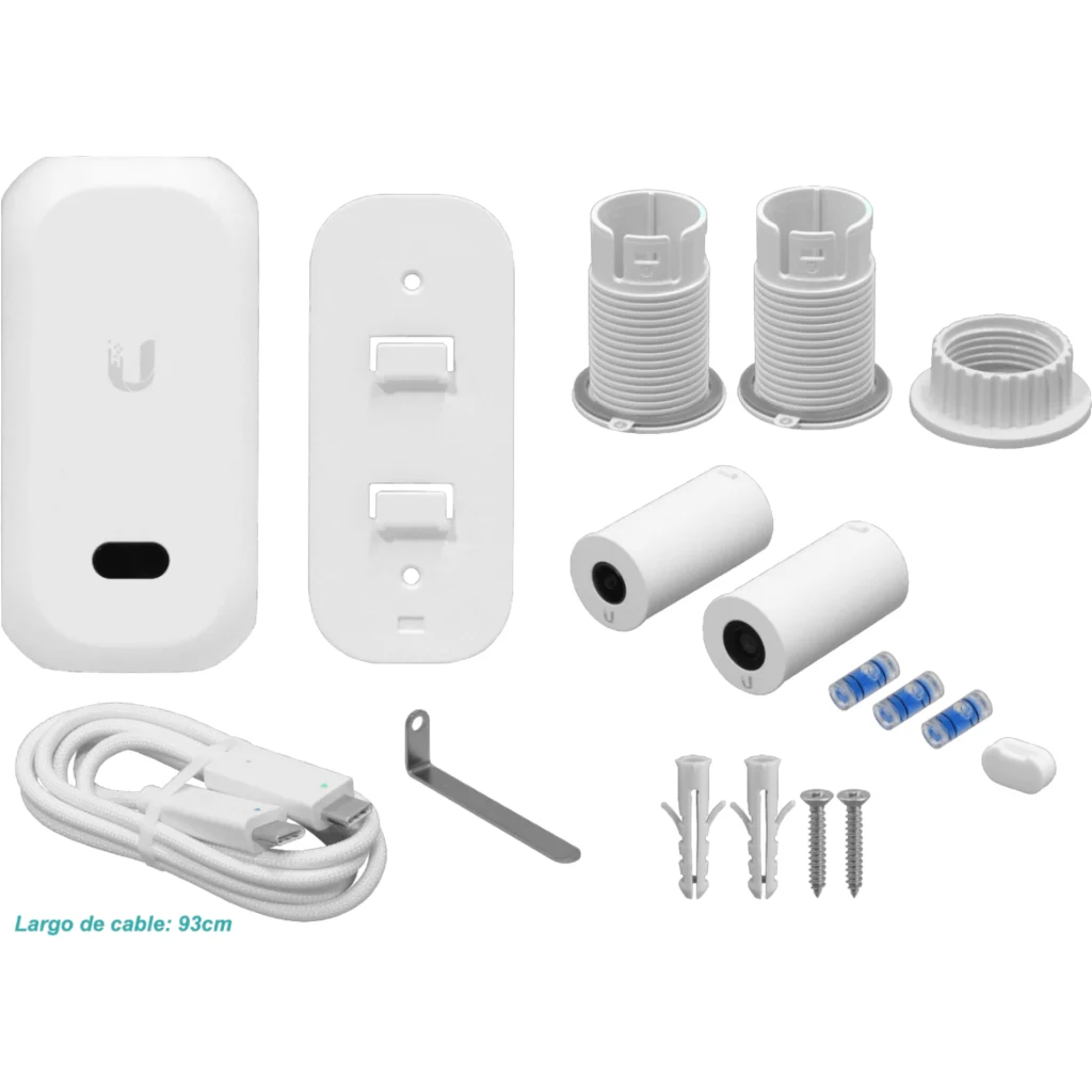 Imagen 6 de UBIQUITI Kit 2-Camaras 3264x2448 + 2560x2560 + Hub 1-1000 req-PoE-af