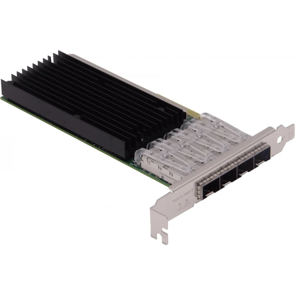 Imagen 2 de LRLINK PCIe-x8 4-SFP+10G NIC LREC9804BF Tarjeta IntelXL710 p/Servidor