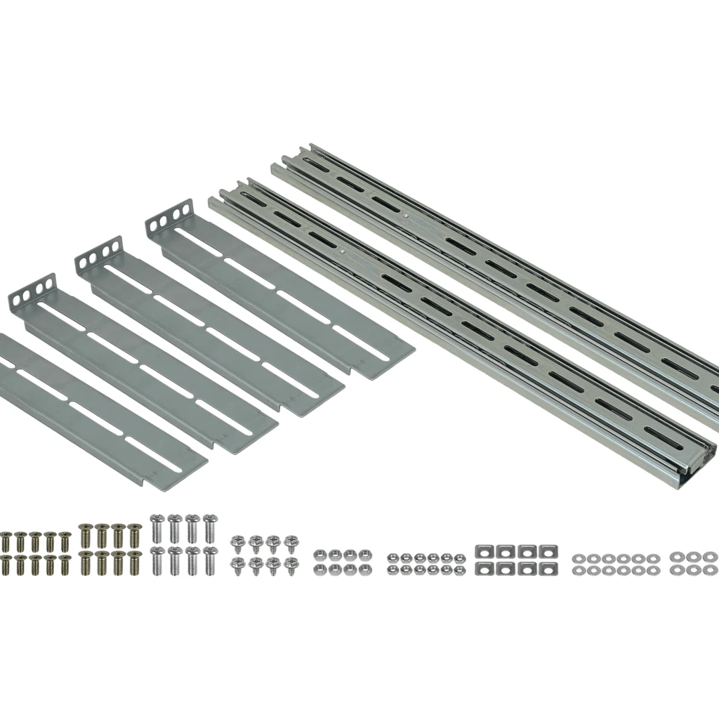 Imagen 2 de 2U Fondo-490-750mm Riel de Rack deslizable-455mm Soporta-30Kg