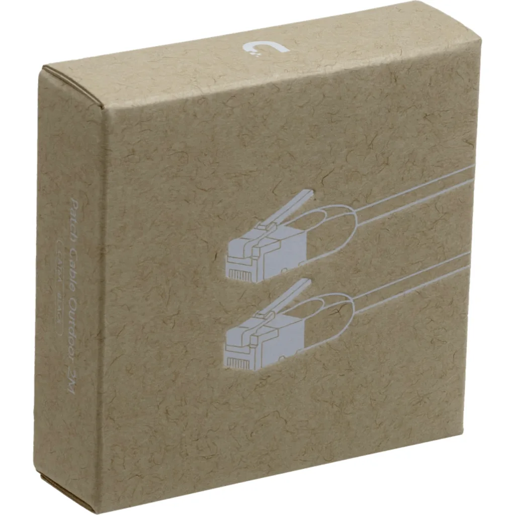 Imagen 3 de UBIQUITI 2mt Negro Cat6A F/UTP Cable Exterior TPE 10GbE PoE+++