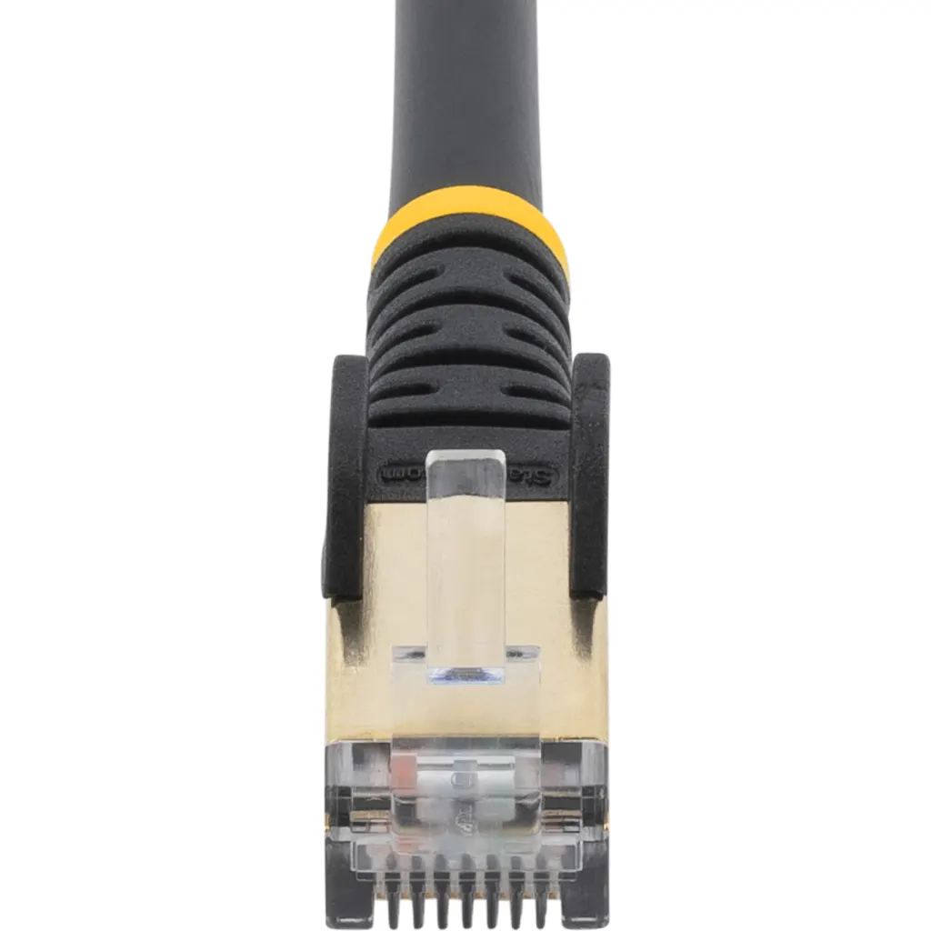 Imagen 2 de 10 FT SHIELDED CAT6A PATCH CABLE - BLACK