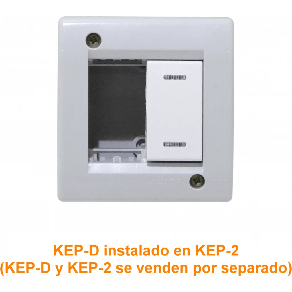 Imagen 2 de KALOP s/Tapa 2-Modulos Caja Gris IP40 2-Puestos Sigma KL42013