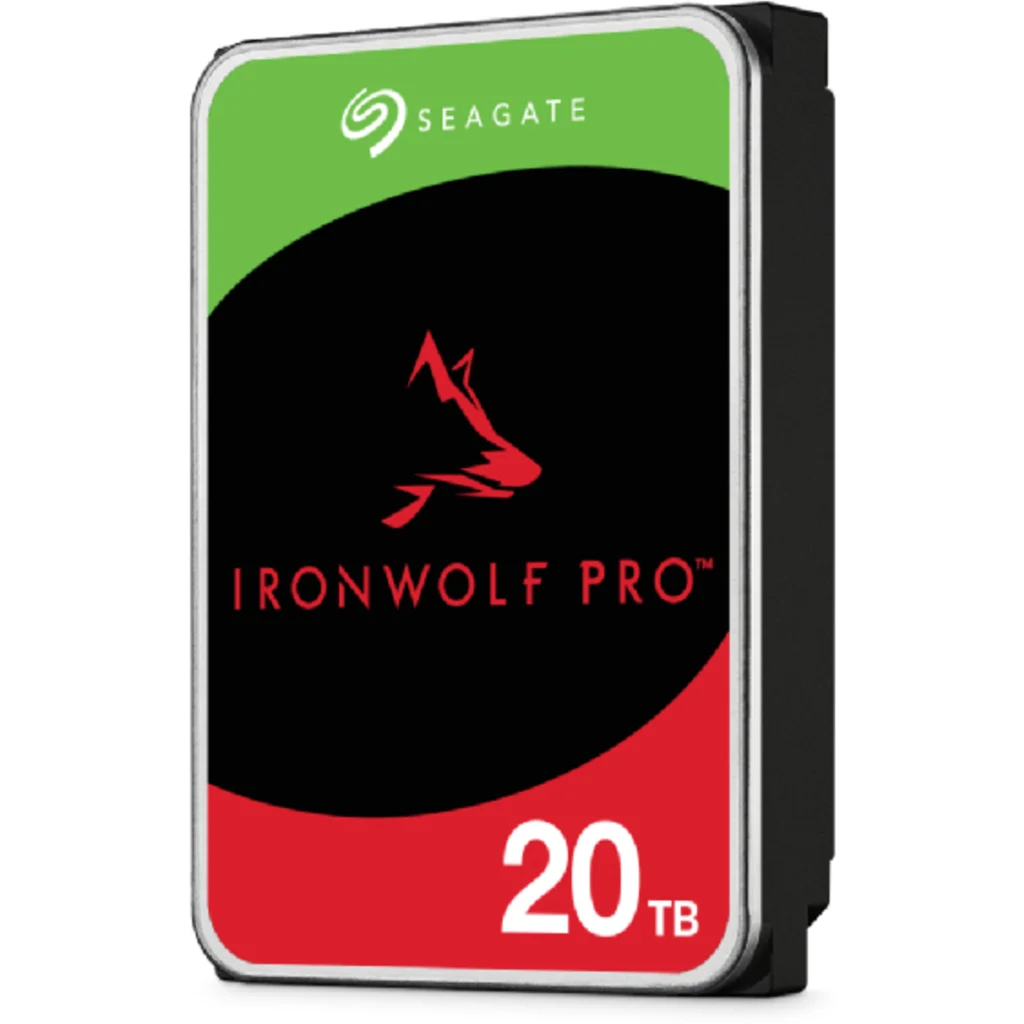 Imagen 2 de Disco Duro Seagate IronWolf Pro 20TB 3.5" 7200RPM SATAIII 6Gb/s 256MB p/NAS (Nuevo Caja Abierta - Detalle Estético)