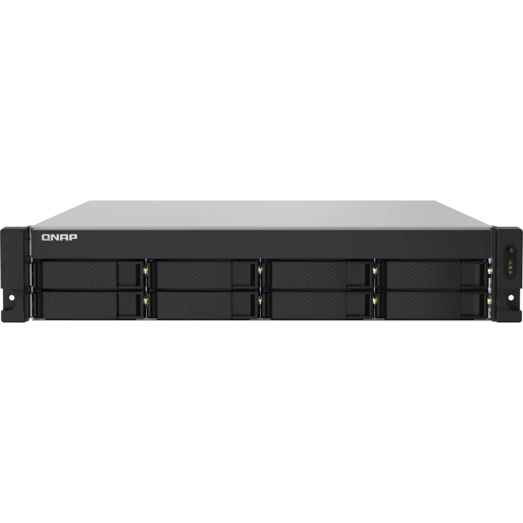 Imagen 1 de NAS QNAP TS-832PXU-RP-4G-US, 8-Bays 2U Alpine AL-324 