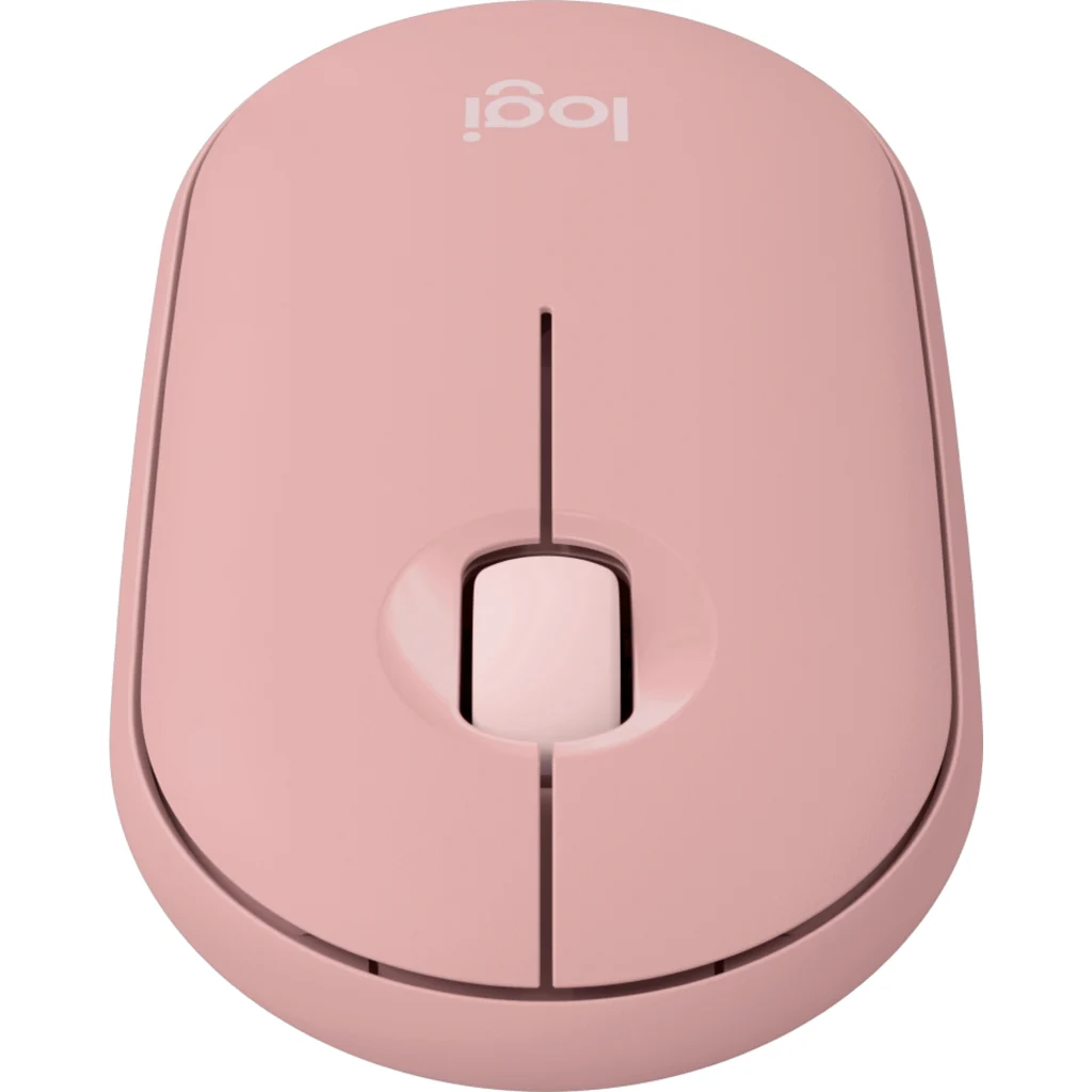 Imagen 2 de Mouse Inalámbrico Logitech Pebble 2 M350S, Óptico 4000DPI 3 Botones Rosado