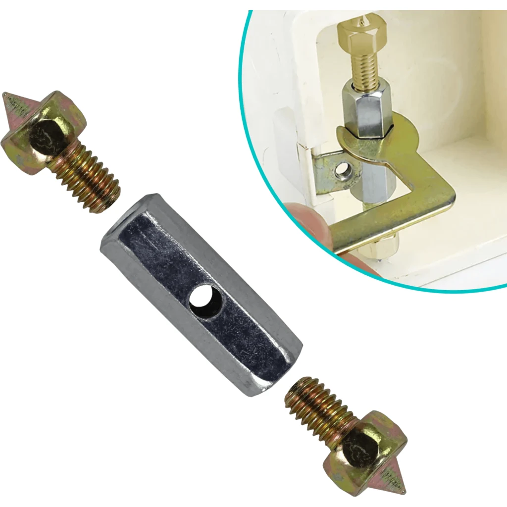Imagen 2 de RESTAURADOR DE CAJA CHUQUI incluje/10 METAL/10 TORNILLO+LLAVES.