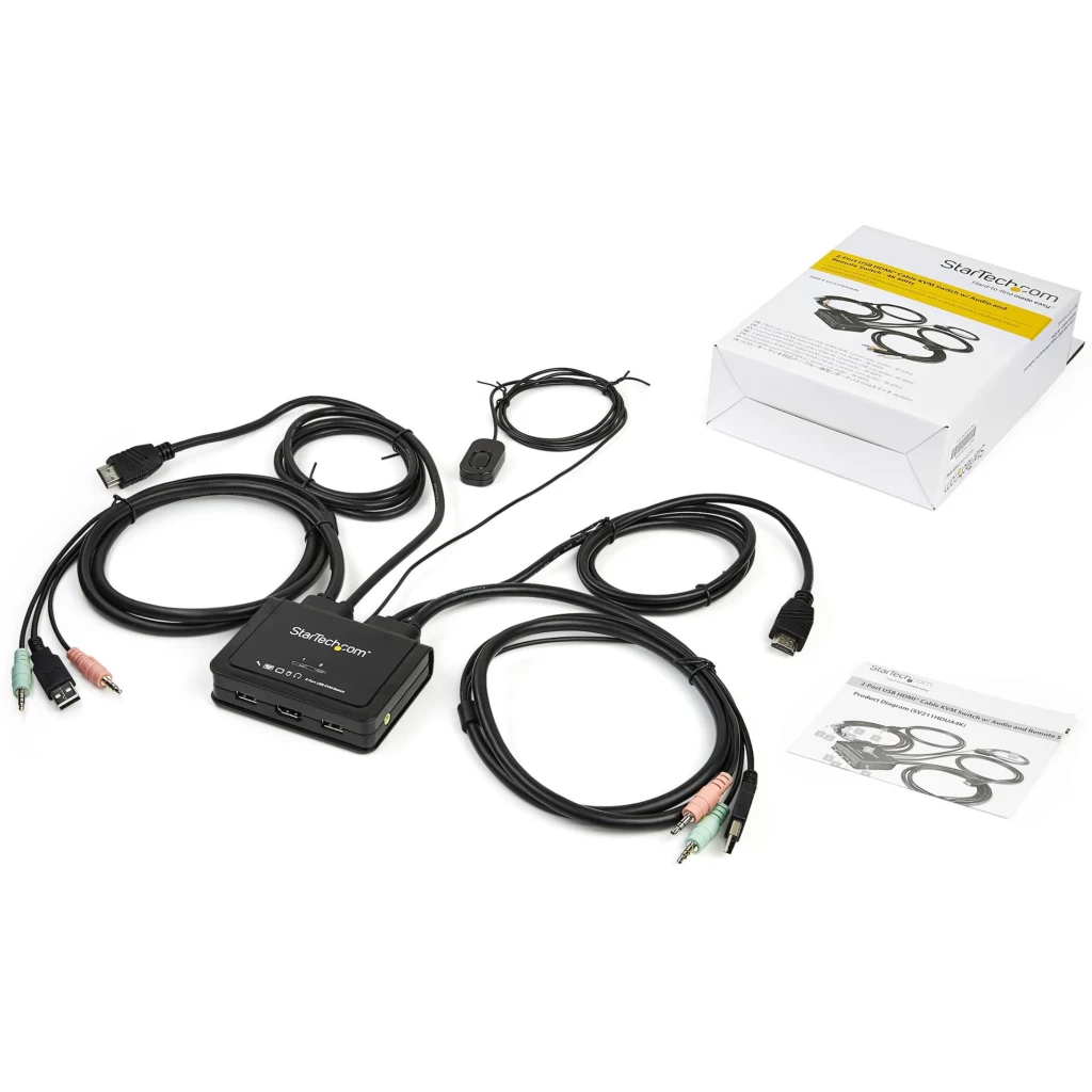 Imagen 5 de Switch Conmutador KVM StarTech SV211HDUA4K, 2 Puertos HDMI 4K 60Hz