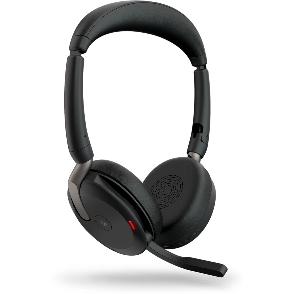 Audífonos Inalámbricos Prof Jabra Evolve2 65 Flex Link MS 380a c/mic USB-C/A Neg
