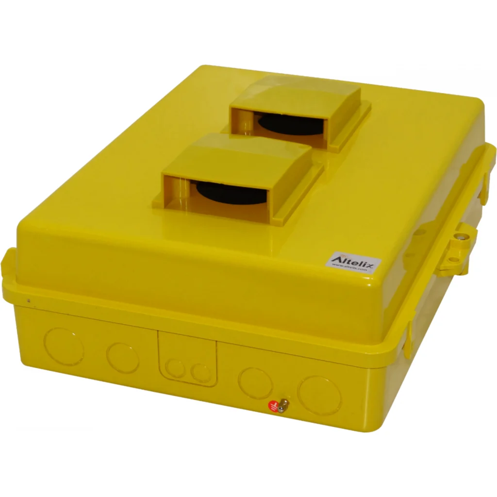 Imagen 3 de ALTELIX Ventilada Amarilla 432x355x152mm IP55 Caja Exteri NEMA3 PC+ABS