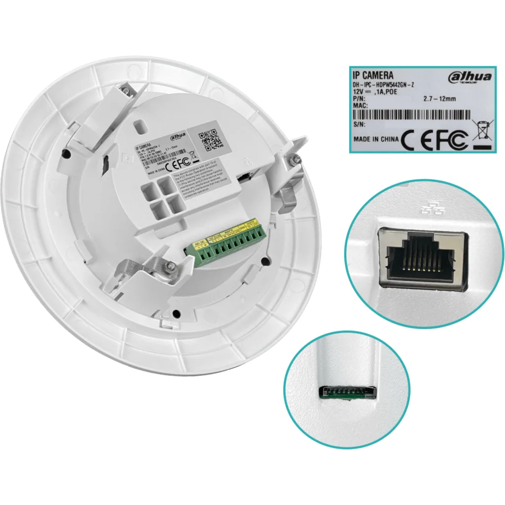 Imagen 1 de DAHUA Domo 4MP Motorizada 2,8-12mm PoE IR40mt IP MicroSD Pro IA TBlock