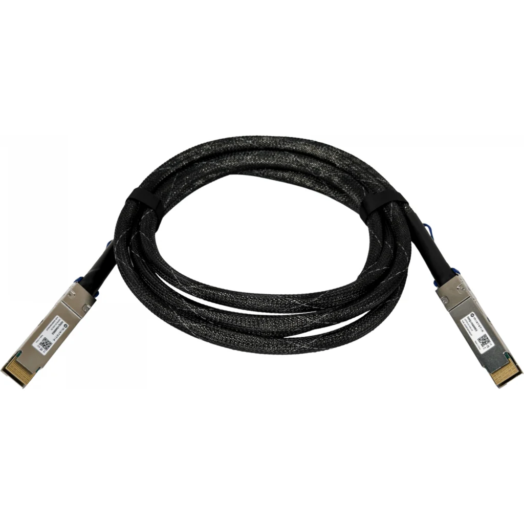 Imagen 1 de MIKROTIK 3mt QSFP-DD-400G Cable Directo Backbone DAC Cobre 26AWG