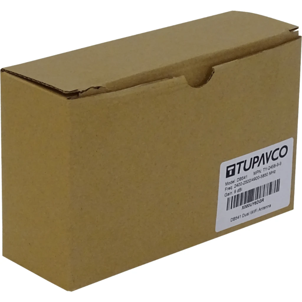 TUPAVCO 9dBi 2,4/5GHz 2400-2500/4900-5850MHz Antena Yagi 54ox44o N-H