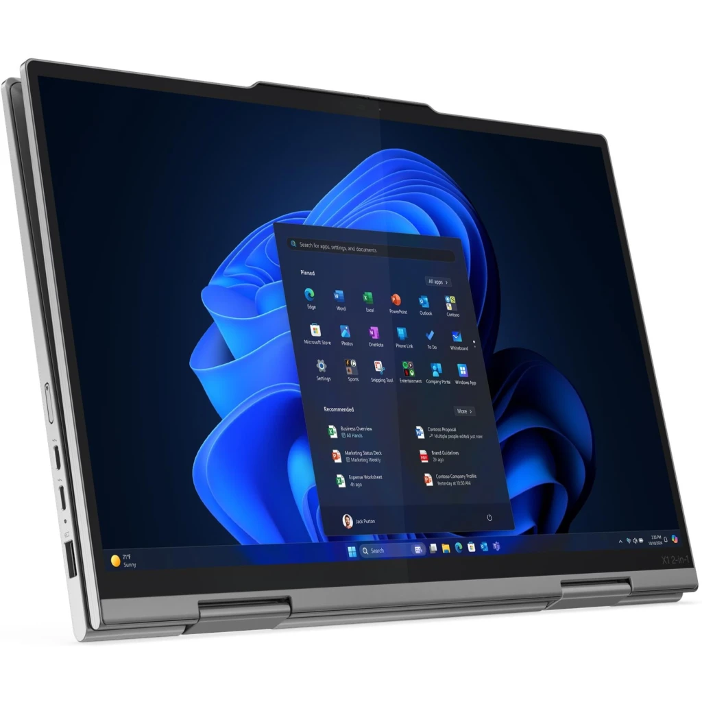 Imagen 9 de Notebook Lenovo Thinkpad X1 2en1 Gen10 Aura Ed. Ultra 7 258V 32GB 1TB 14" W11P