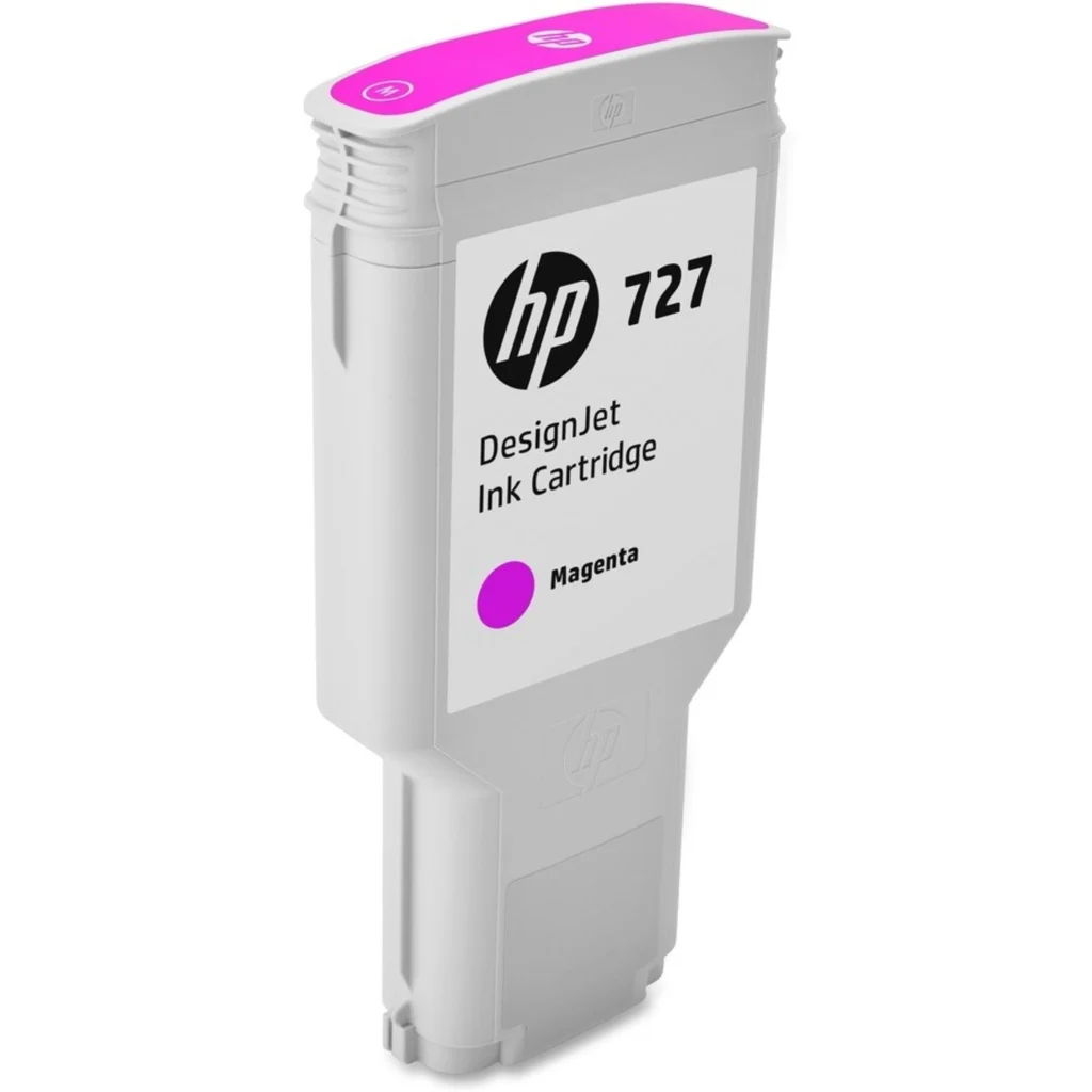 Imagen 2 de Cartridge HP 727 Magenta Fotográfico Compatible DJ T1530-2530-930-1500, 300ml 