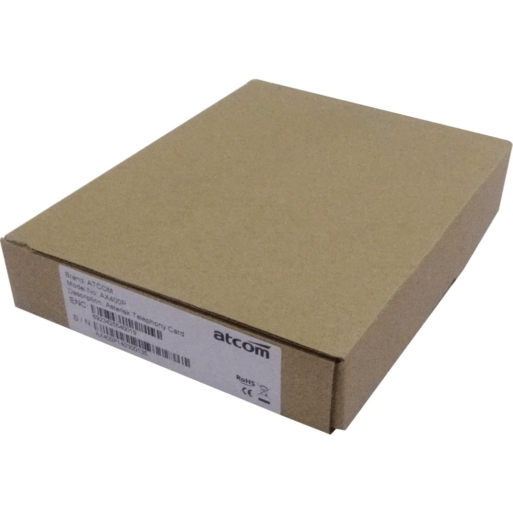 Imagen 1 de ATCOM PCI 4X 4-RJ11 REQ-AX110 3.3/5V 32BIT TARJETA ASTERISK