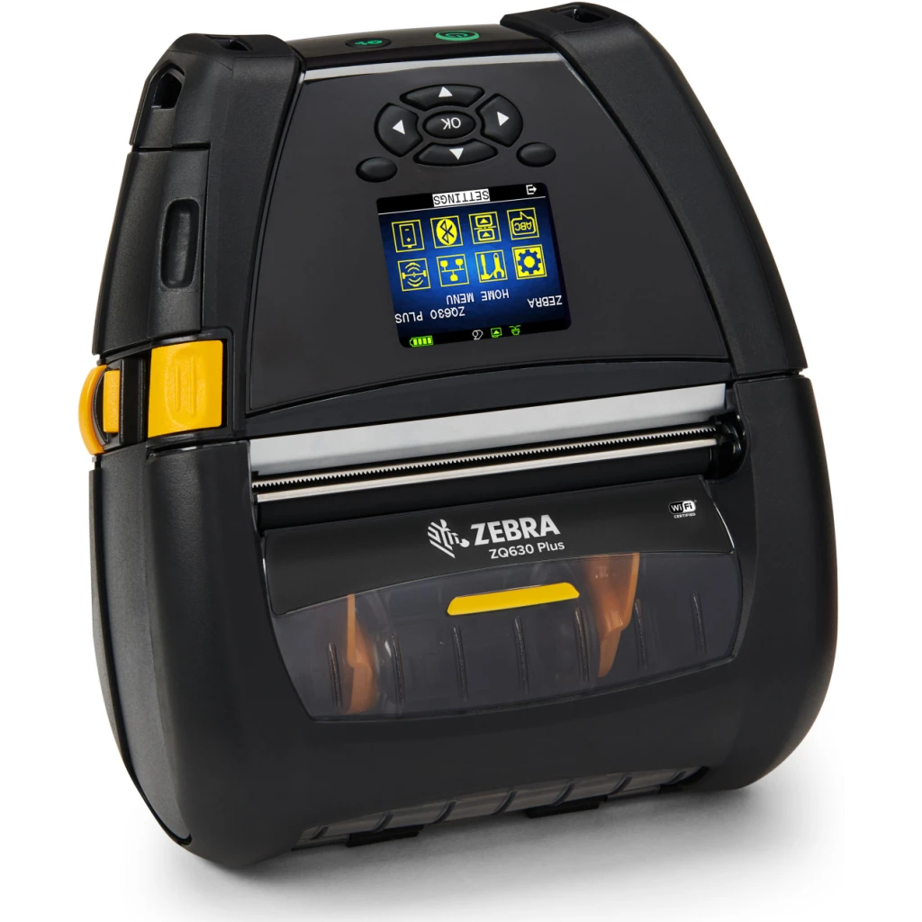 DT Printer ZQ630 Plus; English fonts, Dual 802.11AC / BT4.x, Linered platen, 0.7