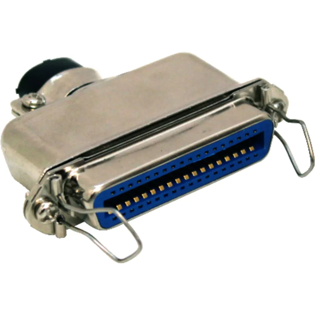 Imagen 1 de Conector 36-pin Hembra soldable Centronics CEN36 c/Tapa-Metalica