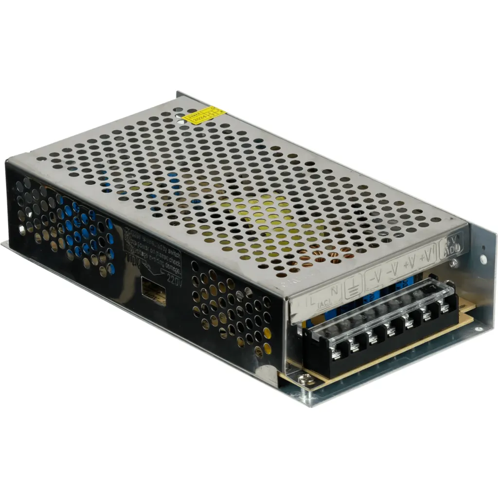 Imagen 2 de HT-120W. 12VDC 10A 120W Fuente Poder Ajustable Regleta interior