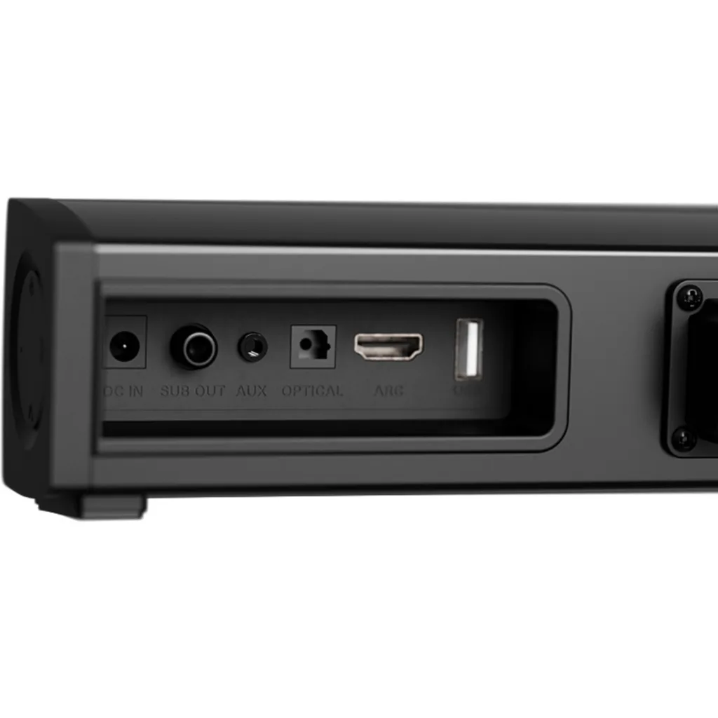 Imagen 2 de Parlantes Soundbar KlipX KSB-301, 2.1ch 200W Subwoofer Bluetoth HDMI Ópt Aux USB