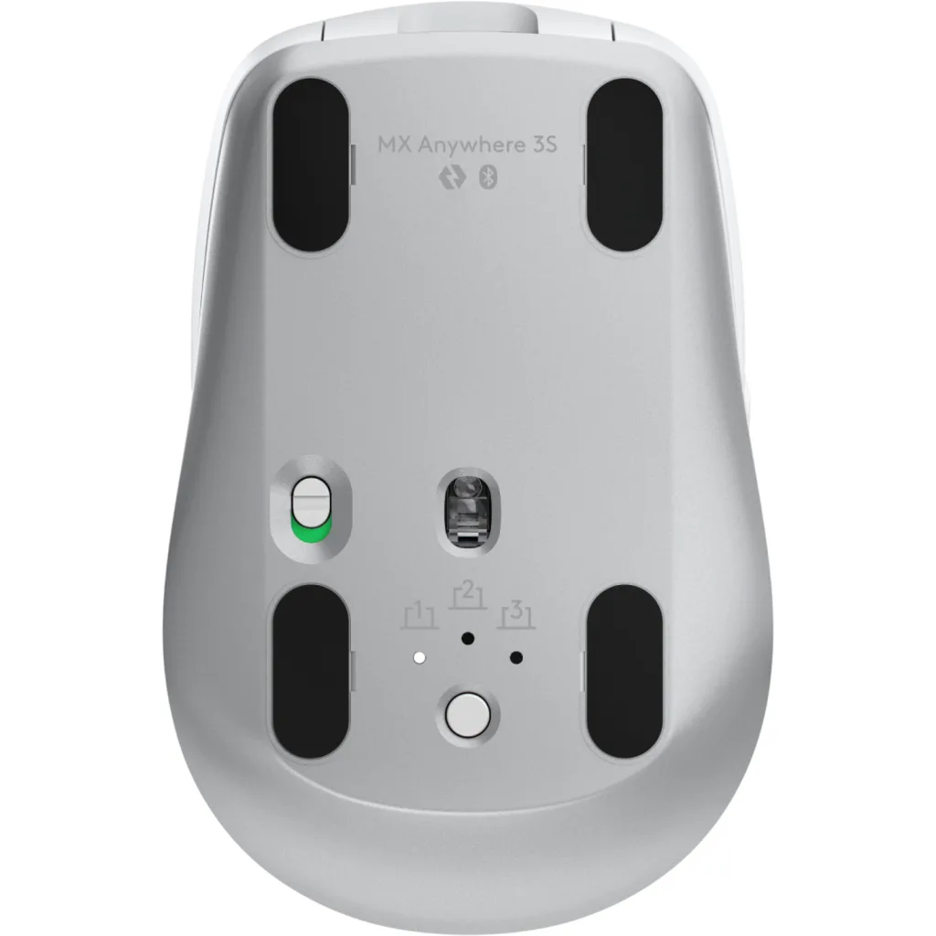 Imagen 5 de Mouse Inalámbrico Logitech MX Anywhere 3S Óptico 6 Botones Bluetooth Color White