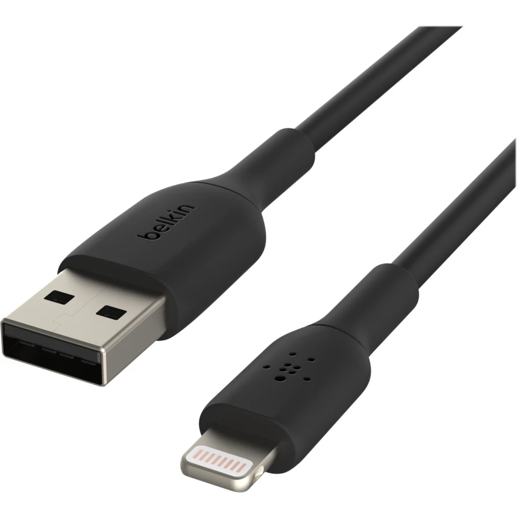 Imagen 3 de Belkin Cable BoostCharge USB-A to Lightning 1mts. Black