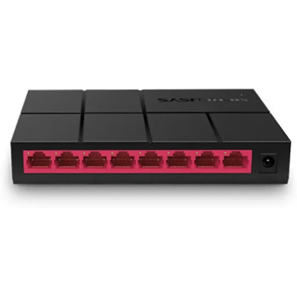 Mercusys MS108G - Conmutador - 8 x 10/100/1000 - sobremesa