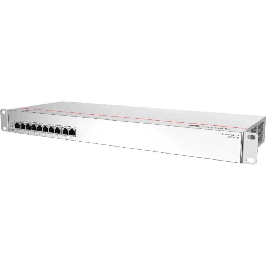 S380-S8T2T. Gateway Huawei eKit 2 puerto WAN 8 puertos LAN 10/100/1000Base-T soporta 300 usuarios concurrentes, capaz de administrar hasta 64 APs