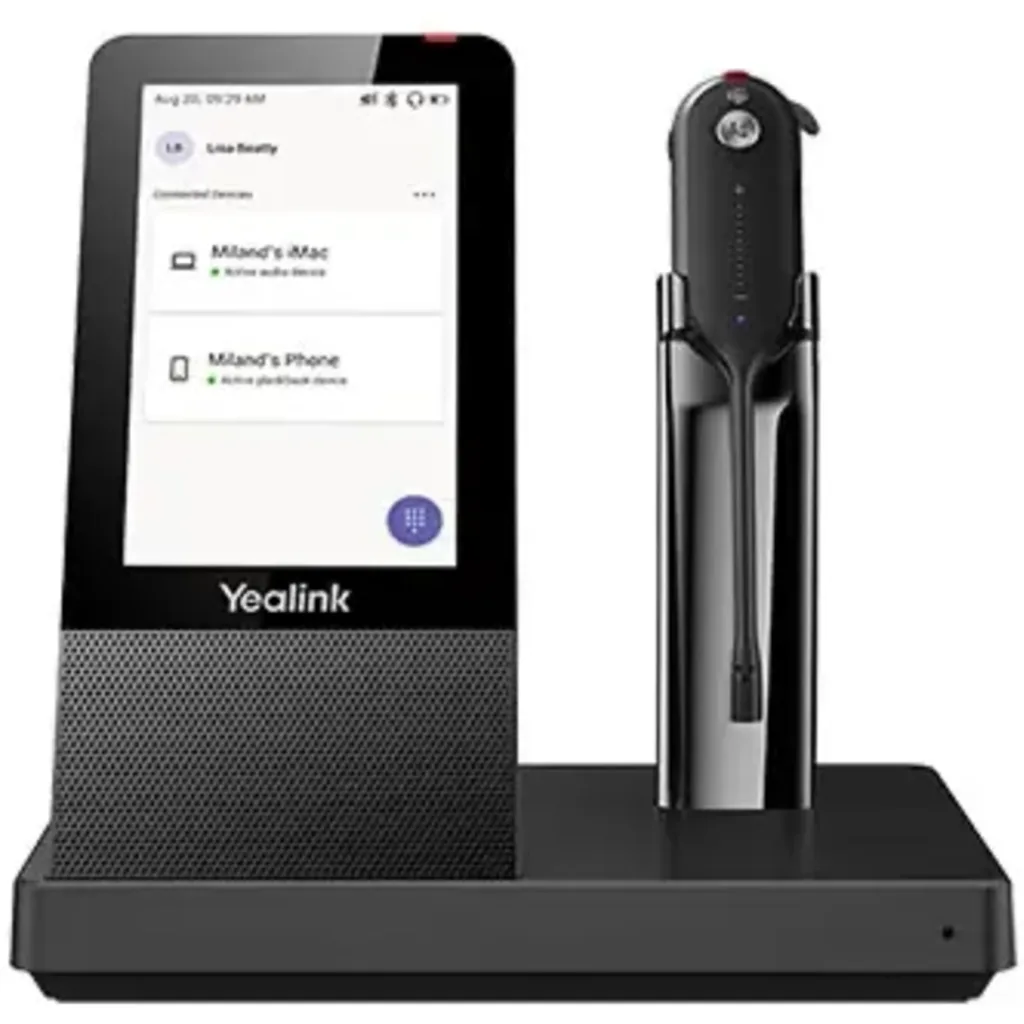 Imagen 5 de YEALINK Cintillo inalambrico DECT convertible , conectividad USB para PC y telefonos IP con estacion